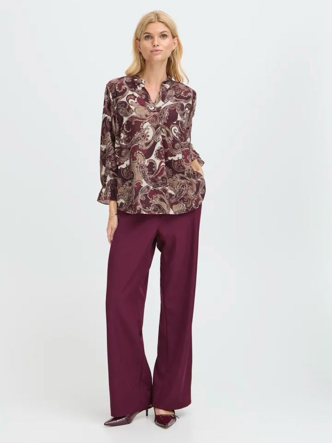 BLUSE SBGOHAR BLOUSE CABERNET