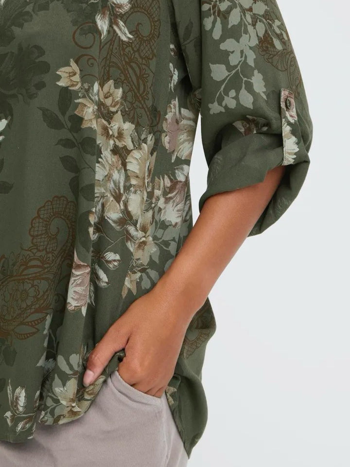 BLUSE SBWILLOW DUSTY OLIVE