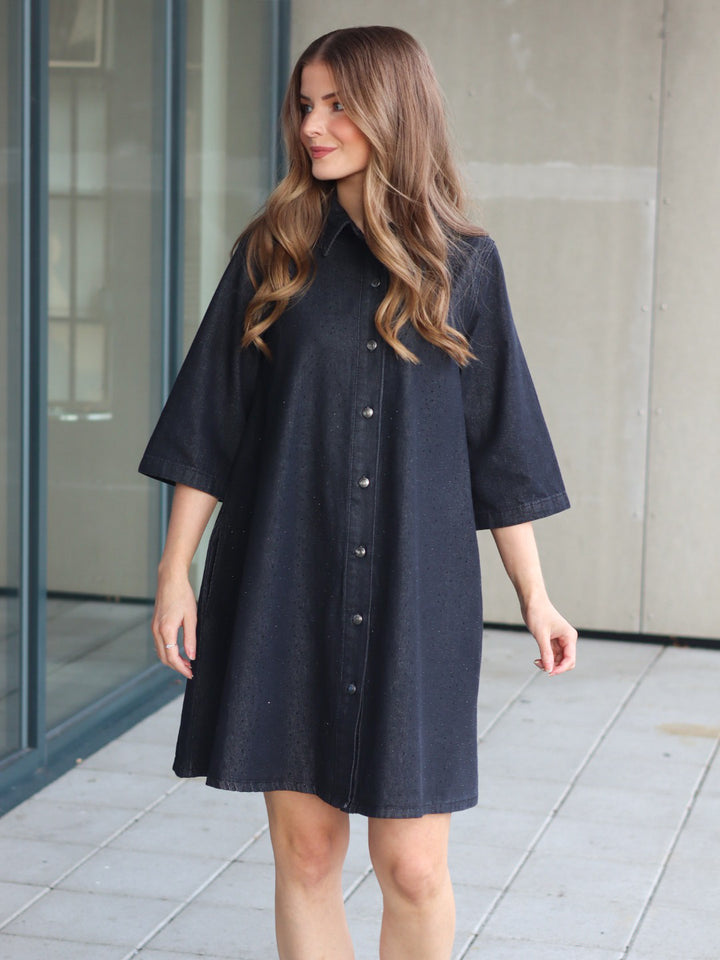 KJOLE PZDECOLE BLACK DENIM