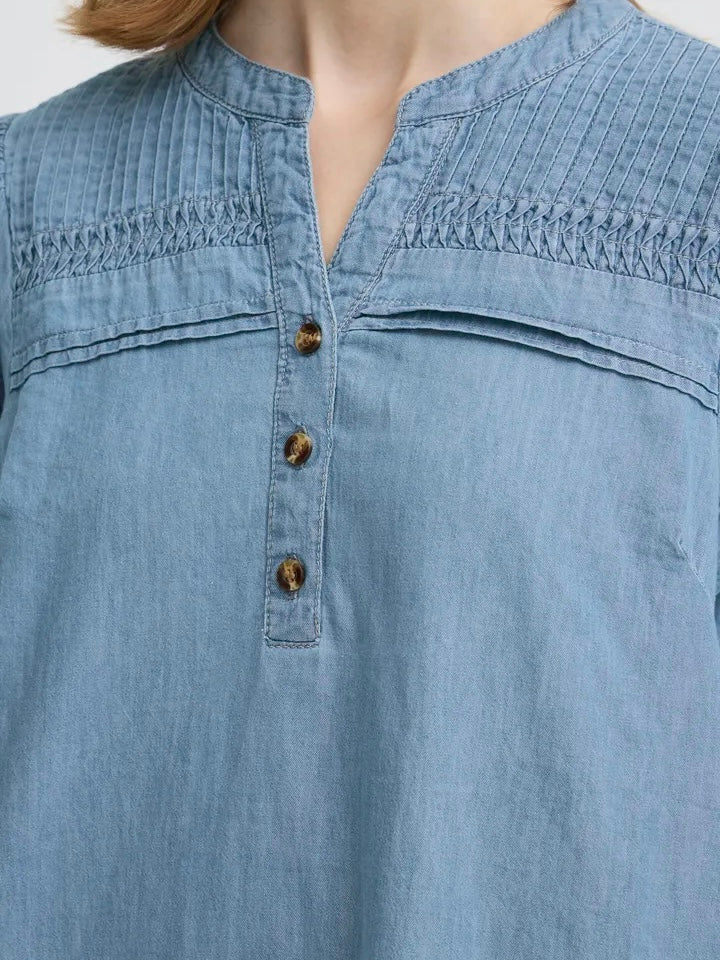 DONGERIKJOLE IHANCEY WASHED BLUE DENIM