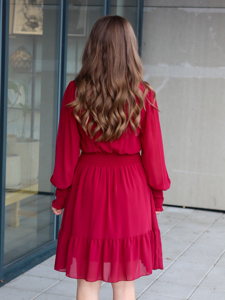 KJOLE EMELINA UNI BORDEAUX