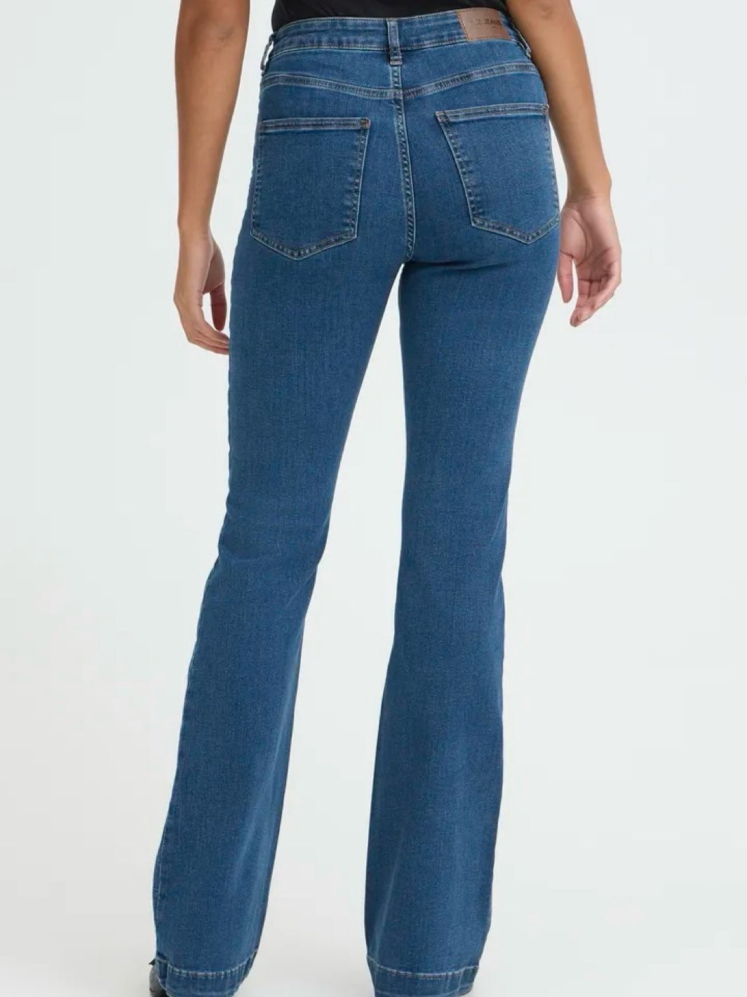 JEANS PZBECCA BOOTCUT LEG MEDIUM BLUE DENIM