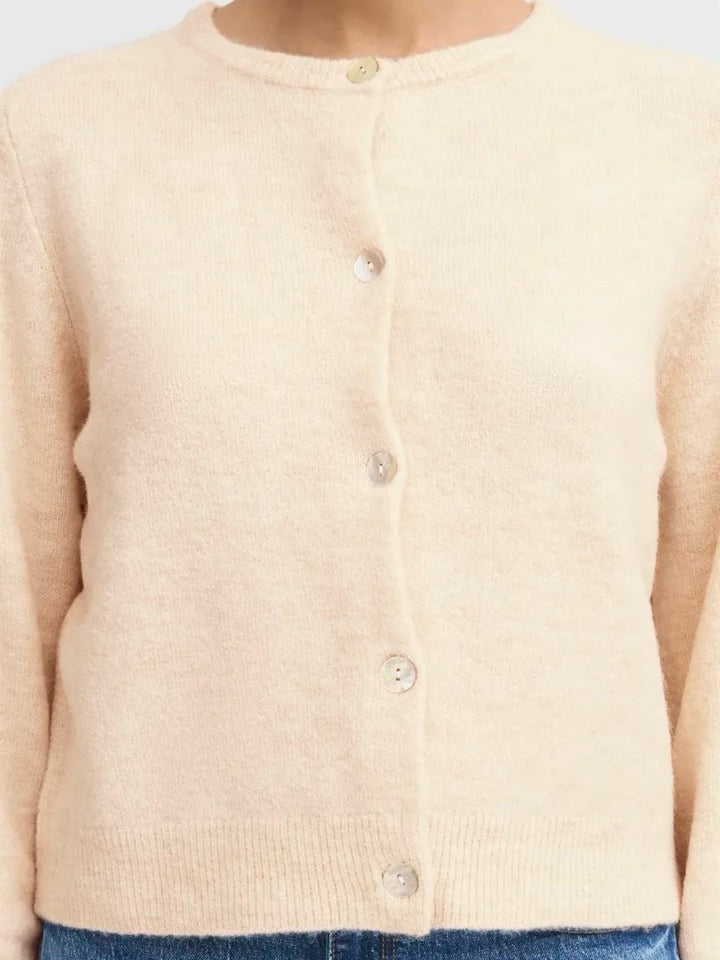 CARDIGAN BYNIMMA OATMEAL MELANGE