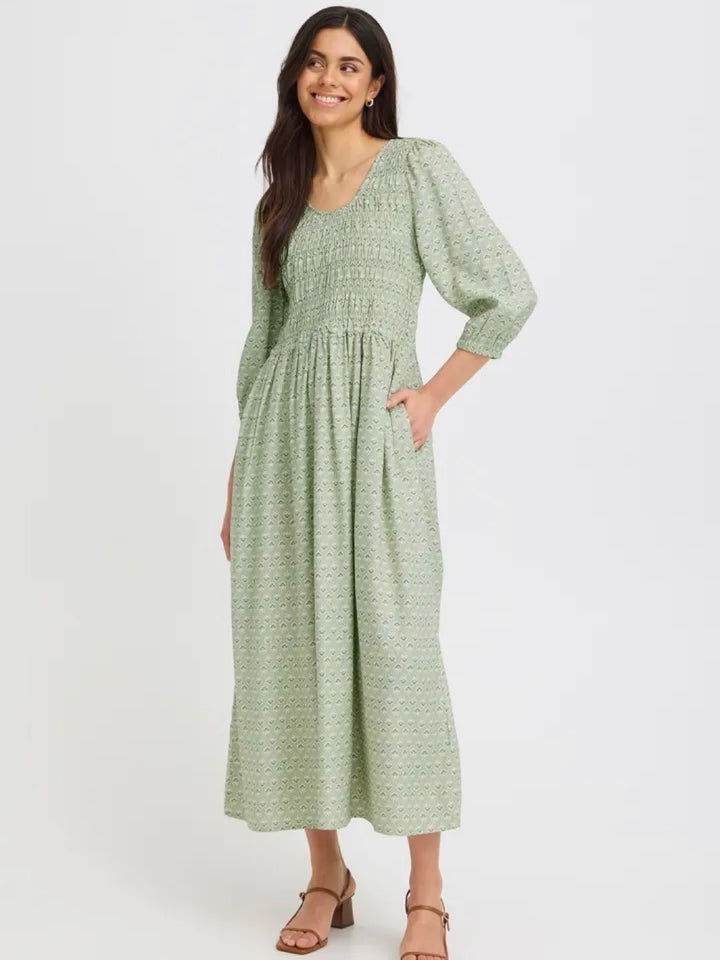 MIDIKJOLE FRLAYA SAGE WILD LOOM