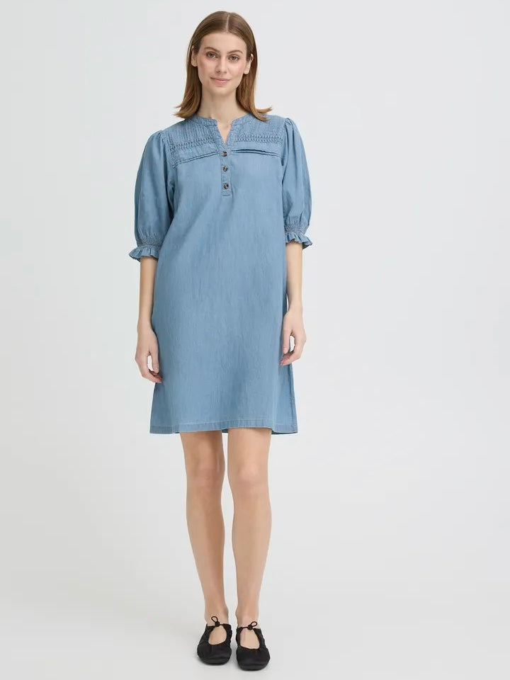 DONGERIKJOLE IHANCEY WASHED BLUE DENIM