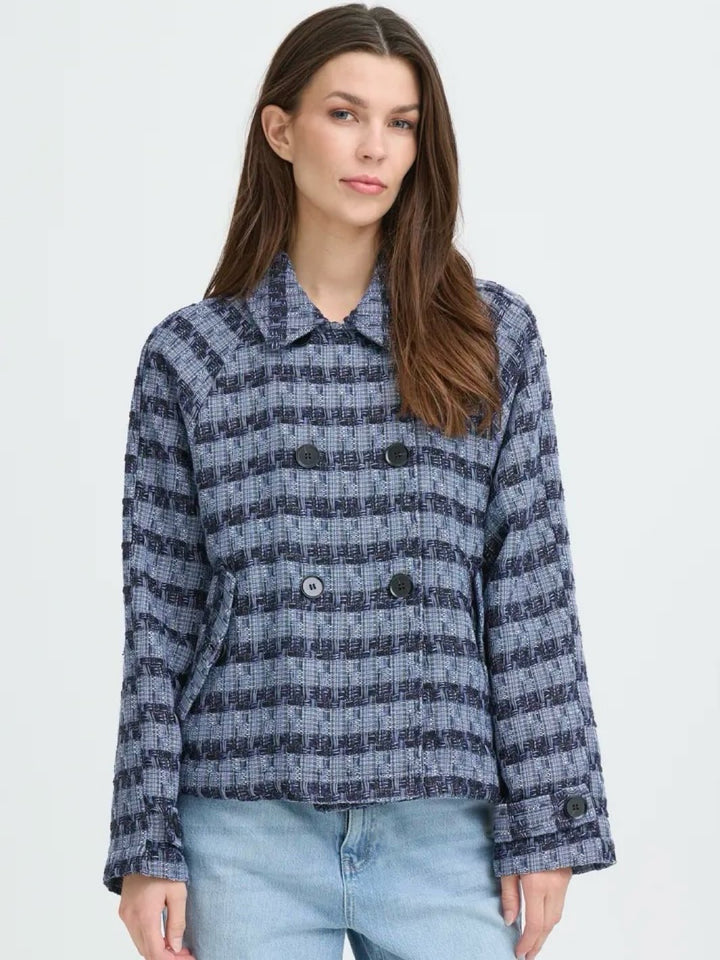 JAKKE PZAUGUSTINE VINTAGE INDIGO MELANGE