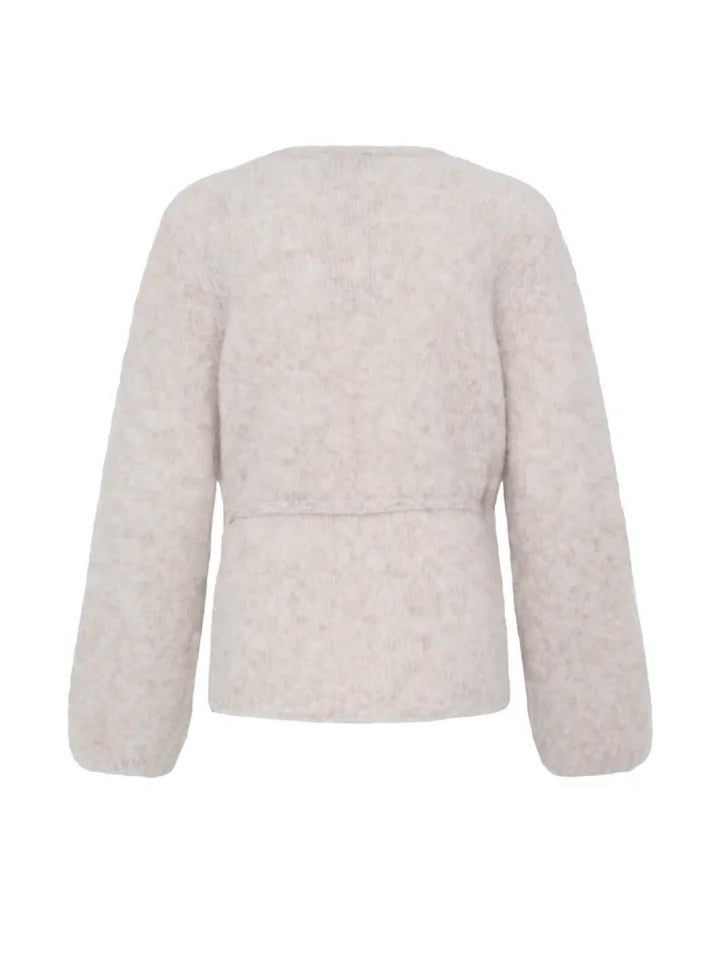 CARDIGAN FRNAELLE OATMEAL MELANGE