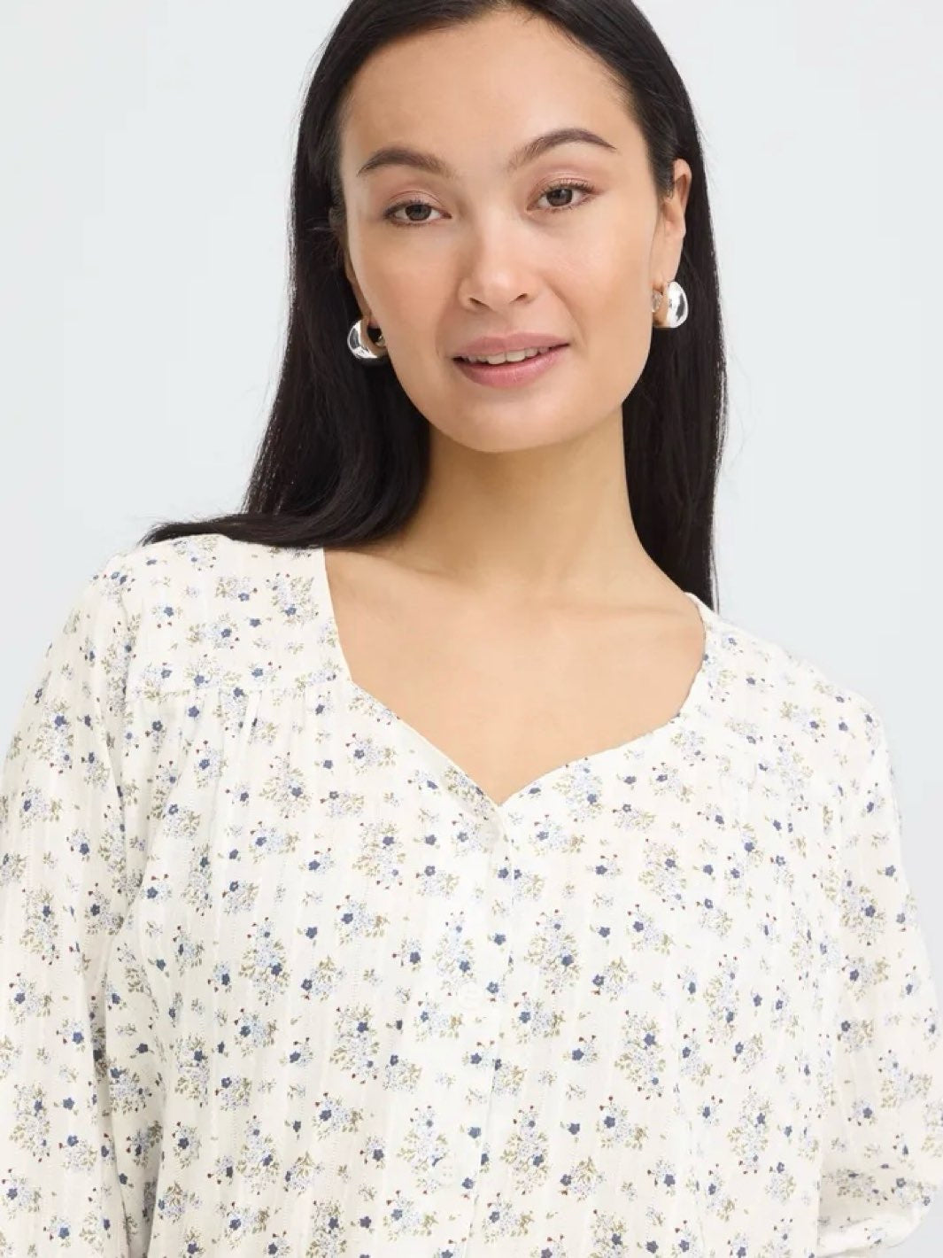 SKJORTE FREASA WHISPER WHITE