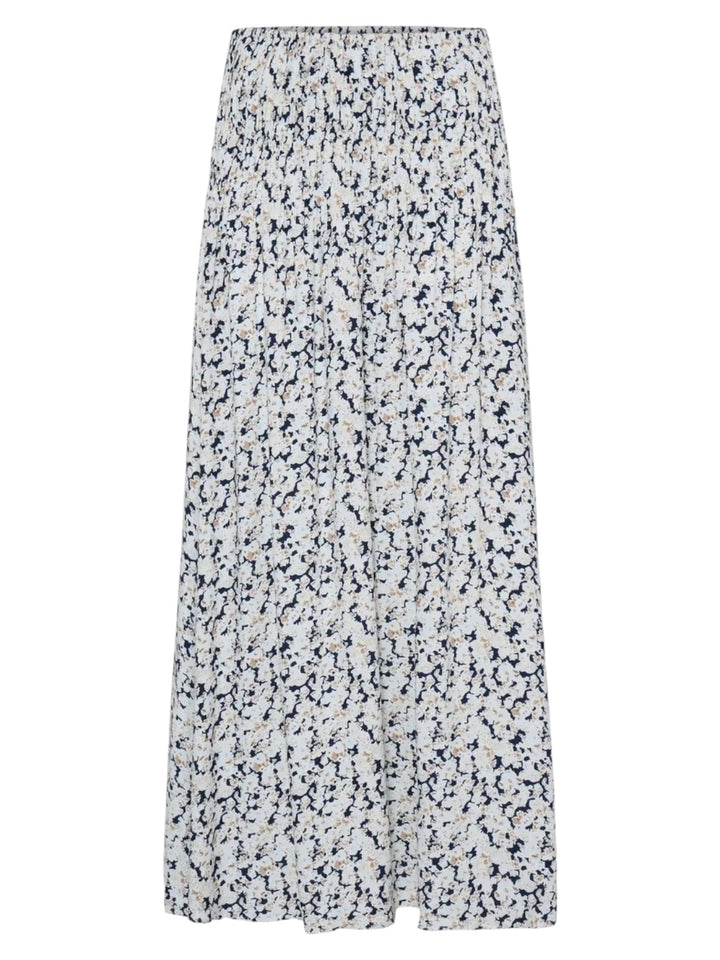 MIDISKJØRT FRHEAT NAVY BOHO FLORAL