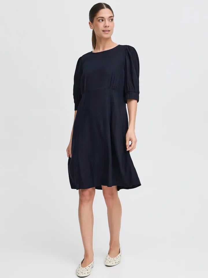 LIN KJOLE PZLUCA SS DARK SAPPHIRE