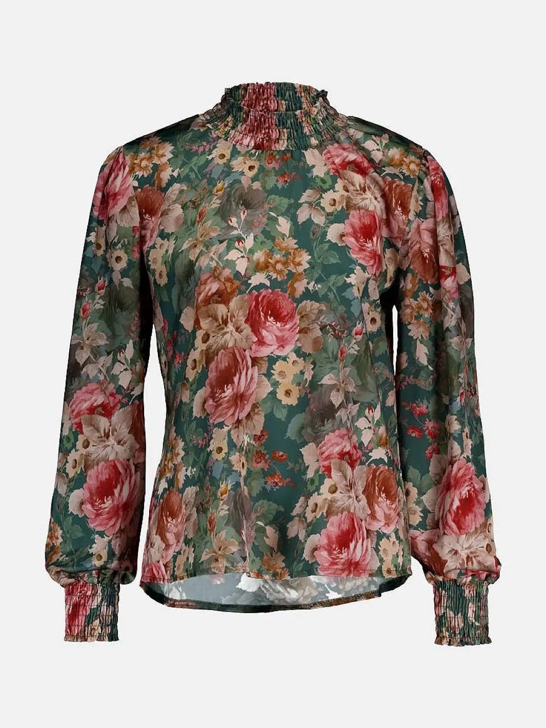 BLUSE JULIET ROSANA JADE GREEN