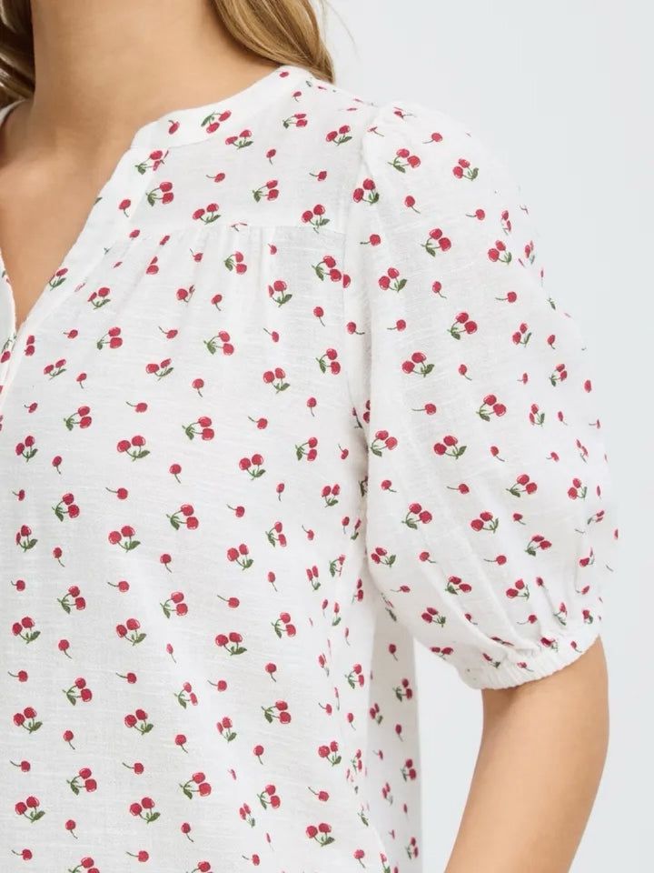 BLUSE FRBOBBI CHERRYS