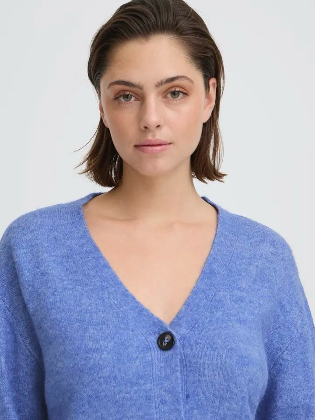 CARDIGAN IHBALING NEBULAS BLUE MELANGE