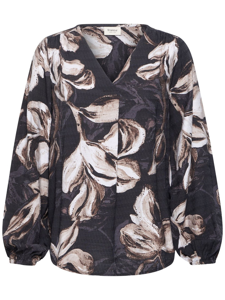 BLUSE FRARIANA FLORAL SAND