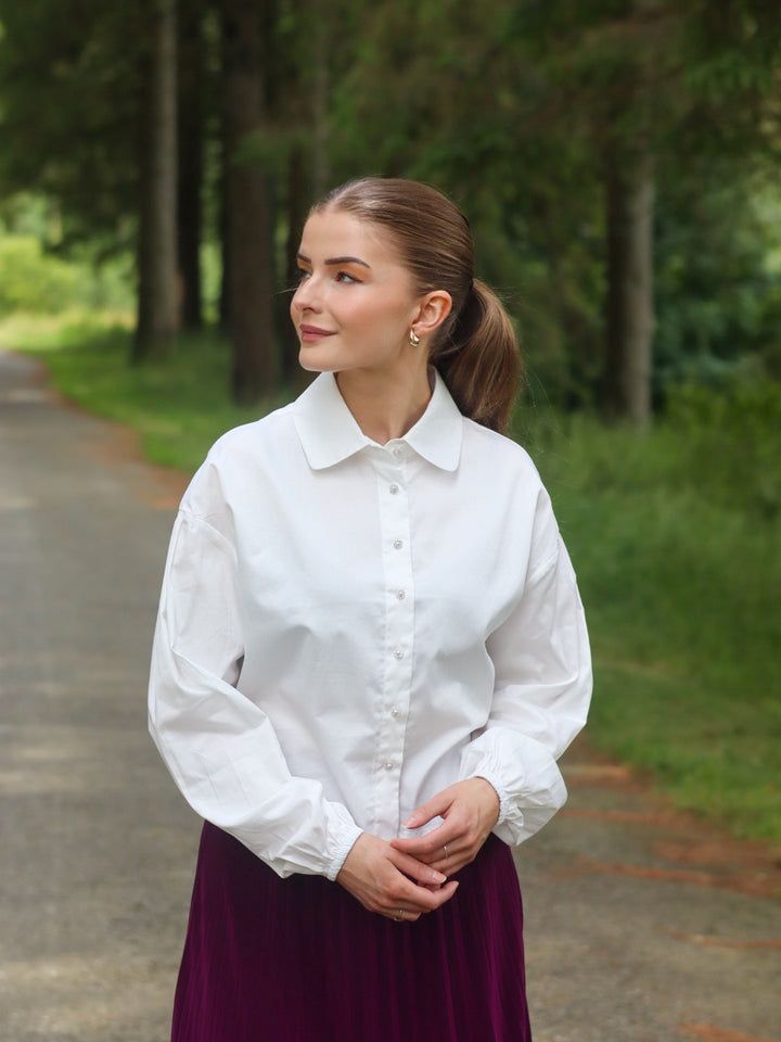SKJORTE LYA WHITE