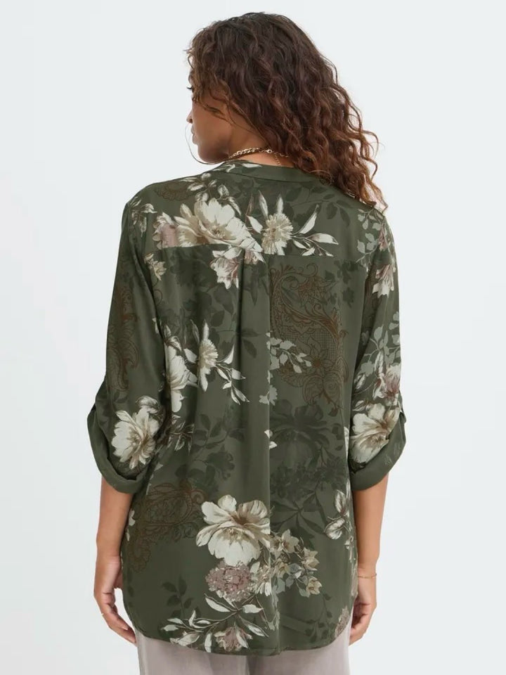 BLUSE SBWILLOW DUSTY OLIVE