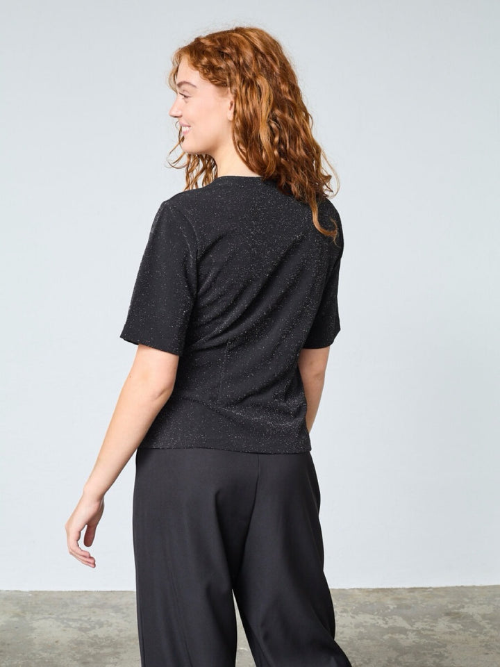 TOPP GOVA BLACK GLITTER