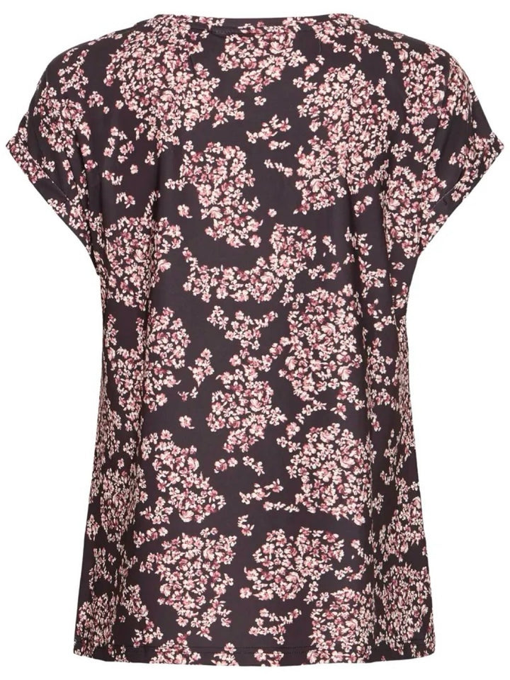 T-SKJORTE FRSEEN FLORAL BLACK
