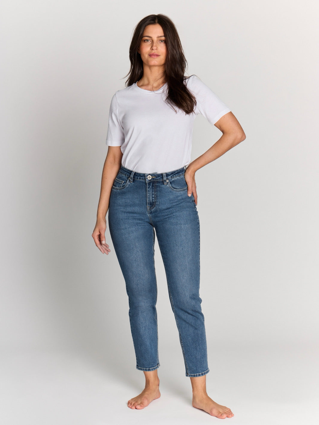 JEANS BARBARA 1016 MEDIUM BLUE