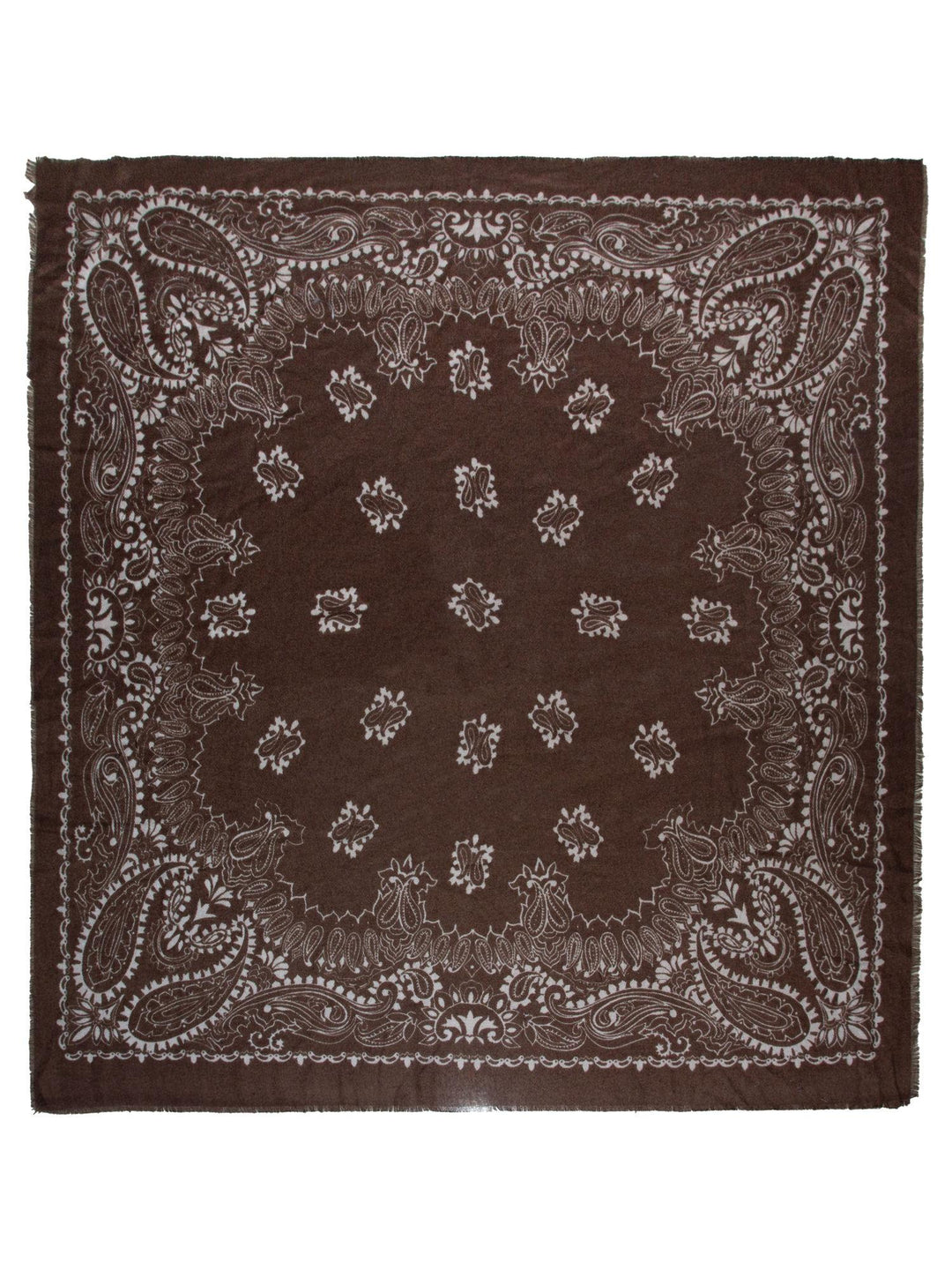 SKJERF PAISLEY BRUN