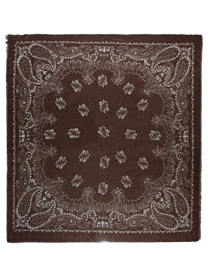 SKJERF PAISLEY BRUN