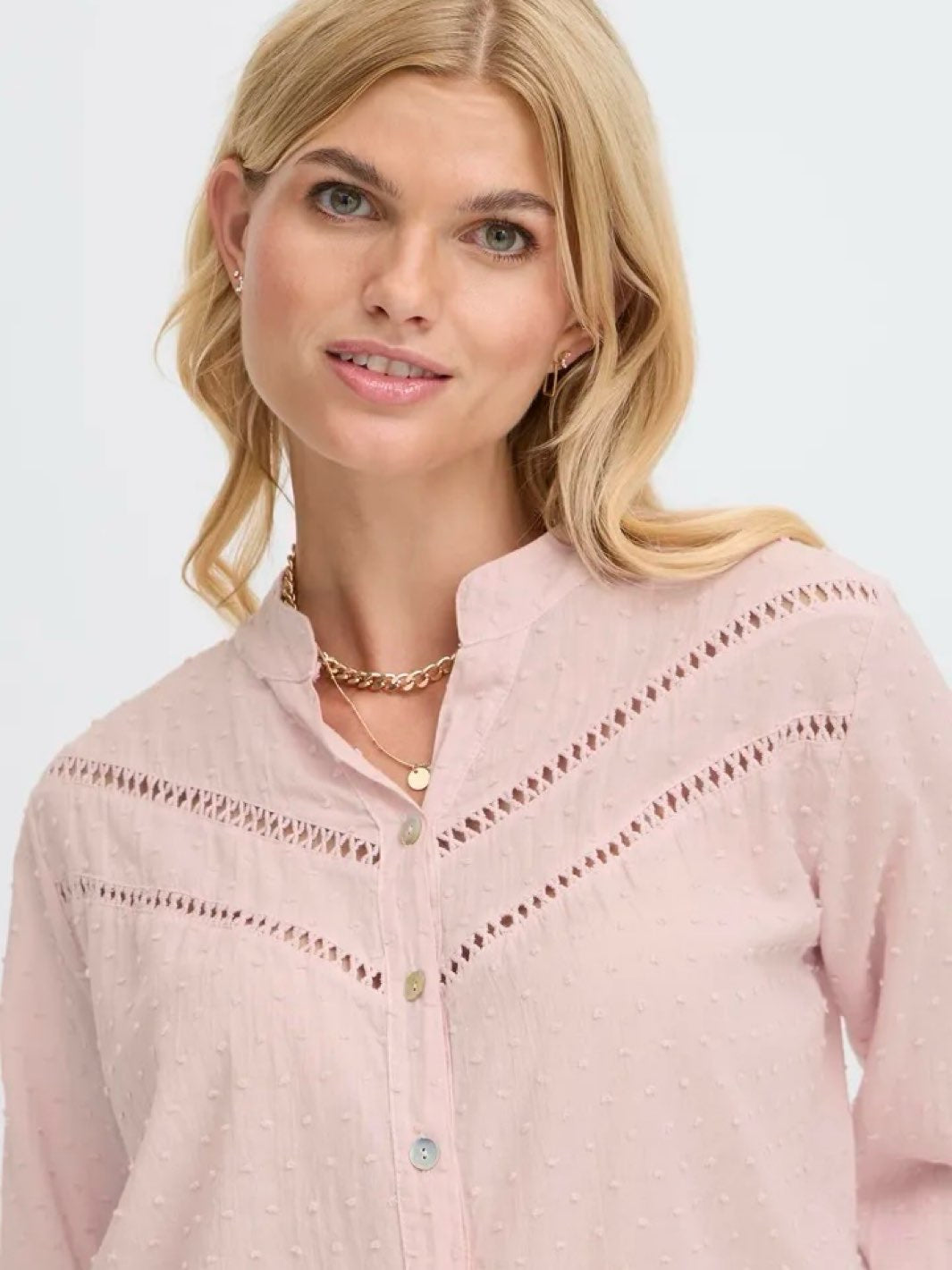 SKJORTE SBLIFA ROSE SMOKE
