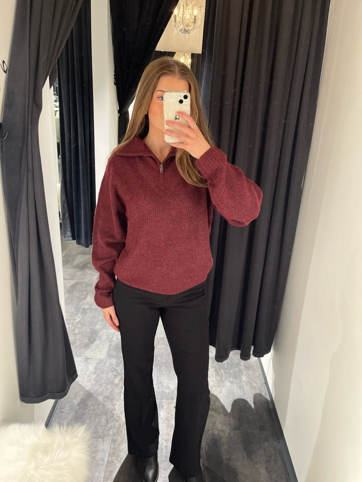 STRIKKEGENSER IHKAMARA MAROON