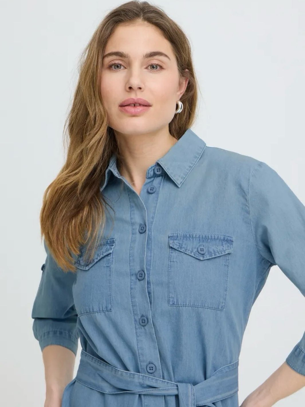 DONGERIKJOLE PZJILL LIGHT BLUE DENIM