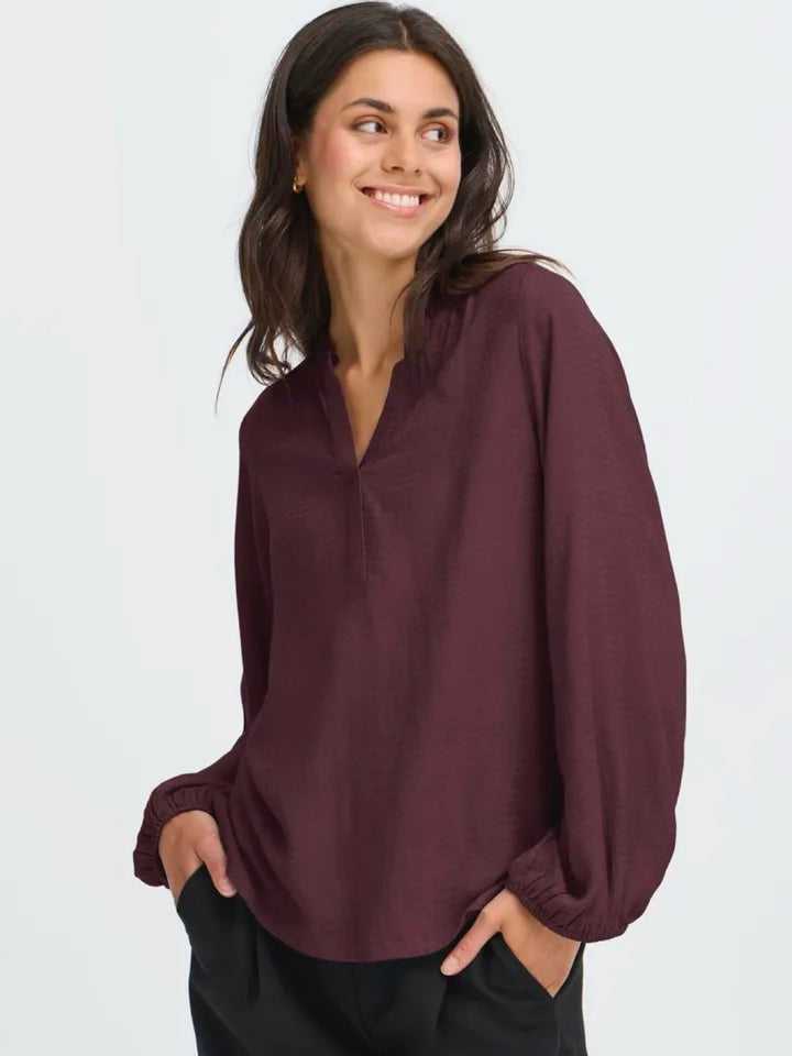 BLUSE FRHIDA FUDGE