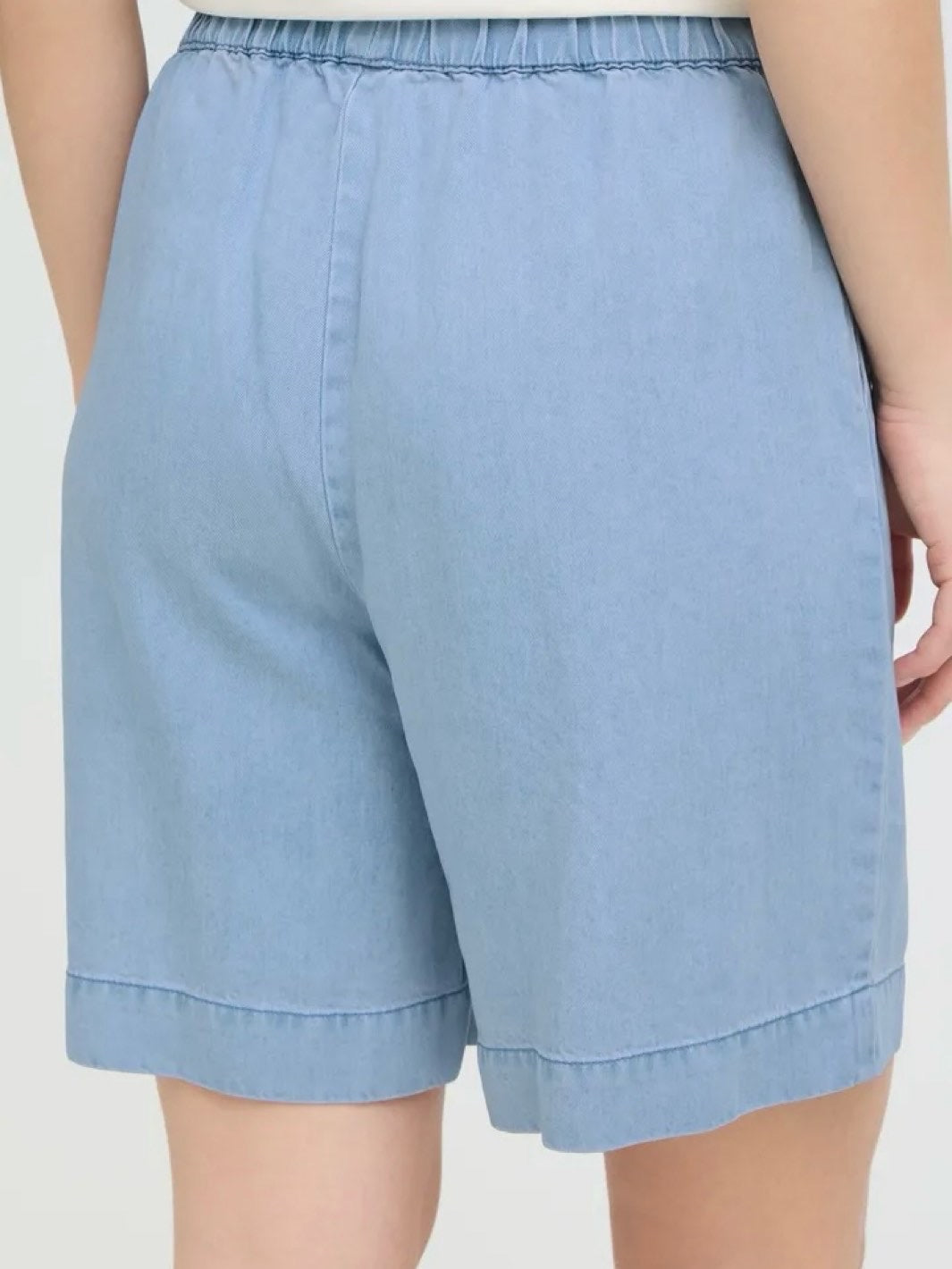 SHORTS PZCHRISTA LIGHT BLUE DENIM