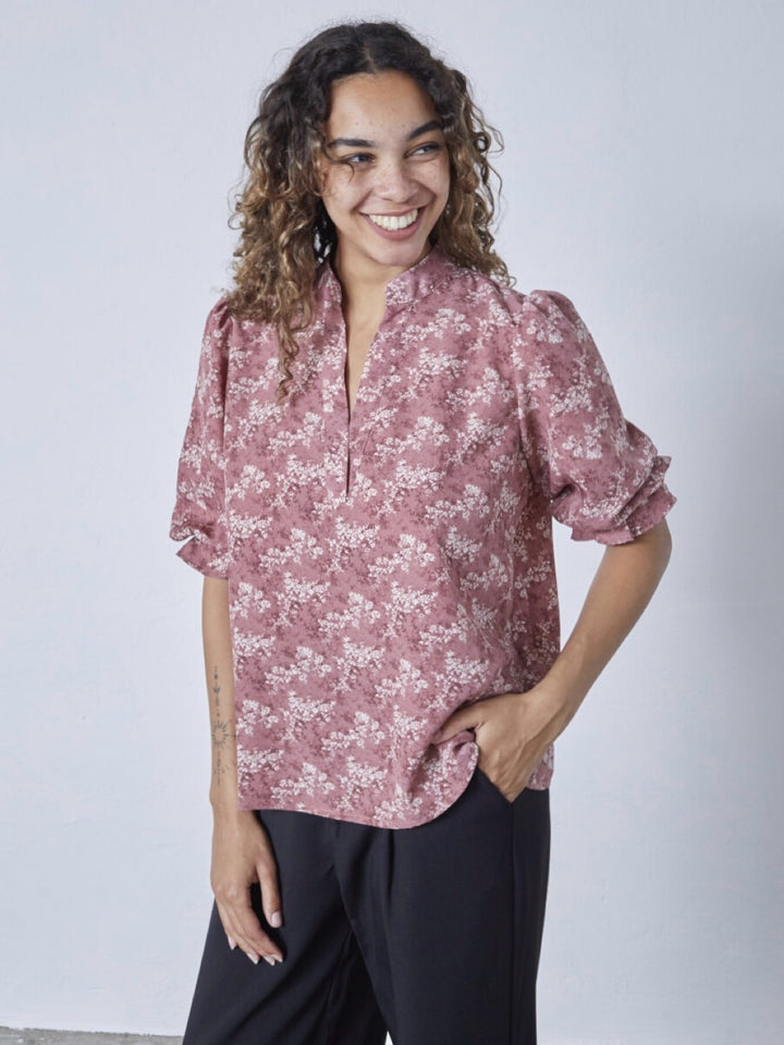 BLUSE VENNY ROSE FLOWER