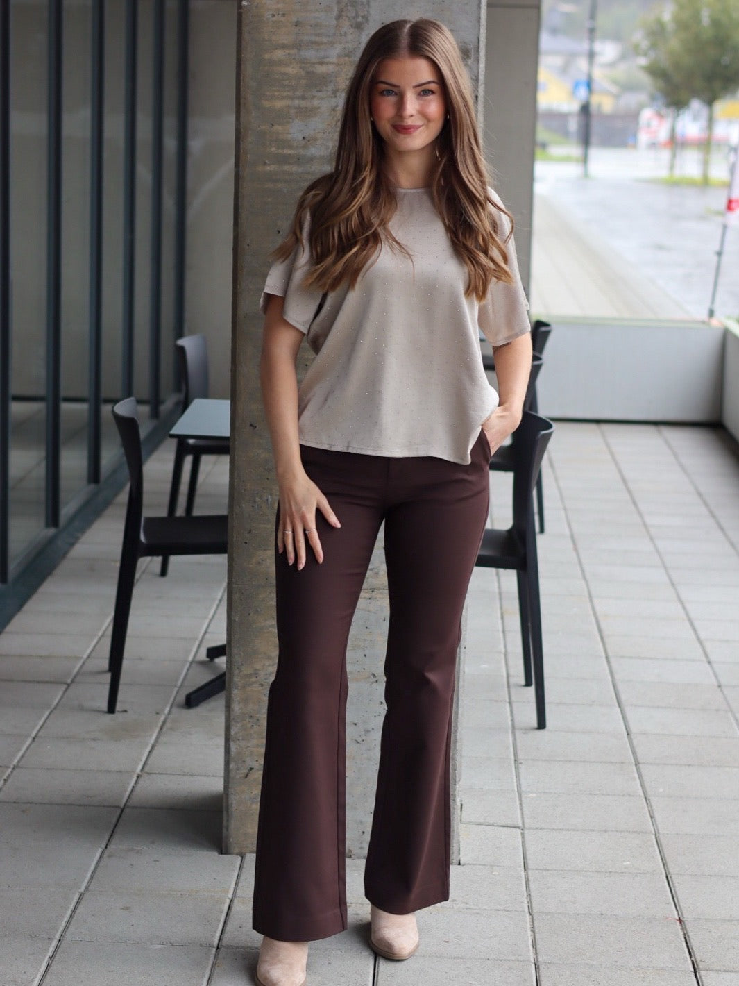 BLUSE DAMIK LIGHT SAND