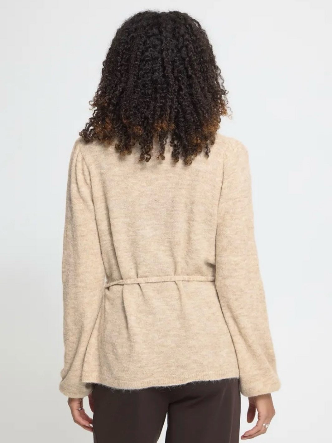 CARDIGAN IHARDENS OATMEAL MELANGE