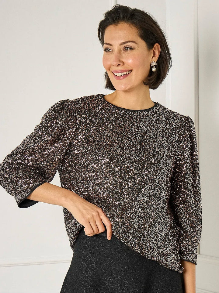 BLUSE MALY GLAM COPPER