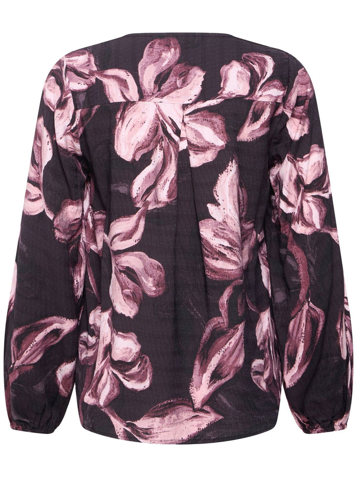 BLUSE FRARIANA FLORAL PEACH