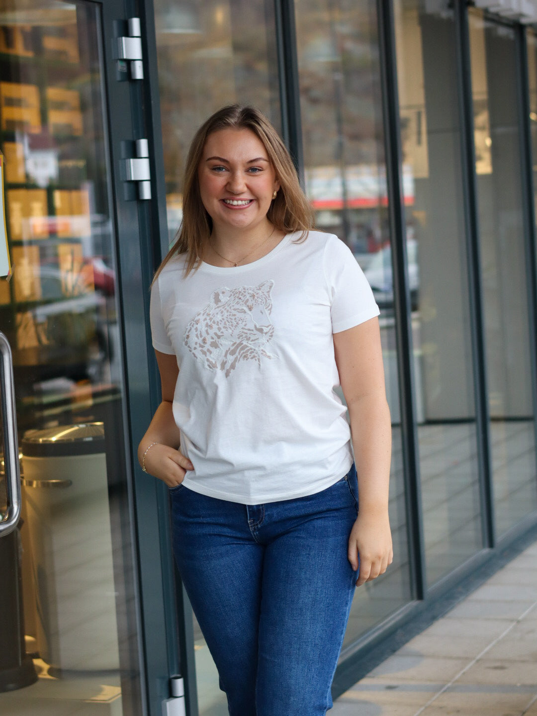T-SKJORTE FREVANI WHISPER WHITE