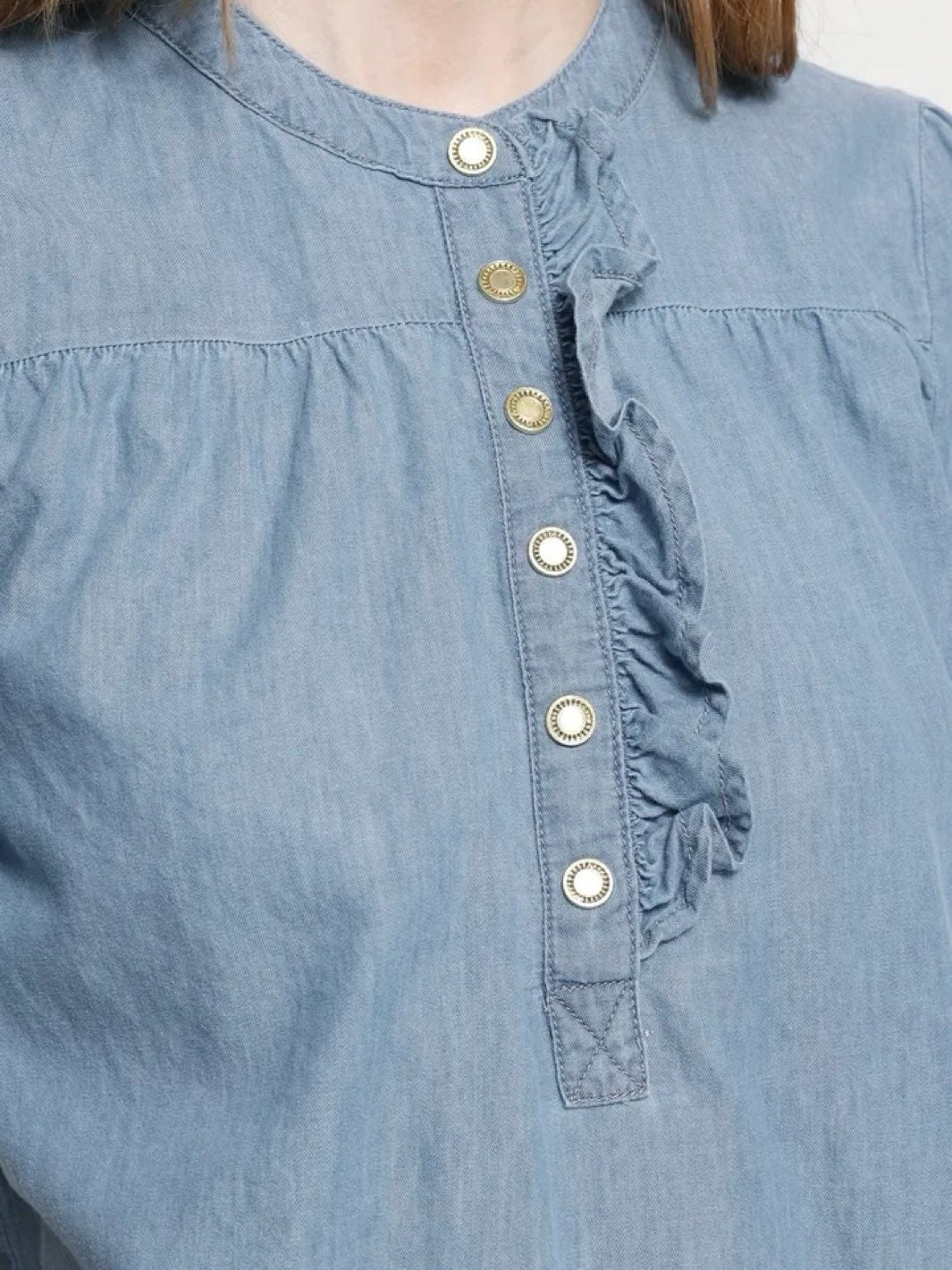 BLUSE IHANCEY WASHED DENIM
