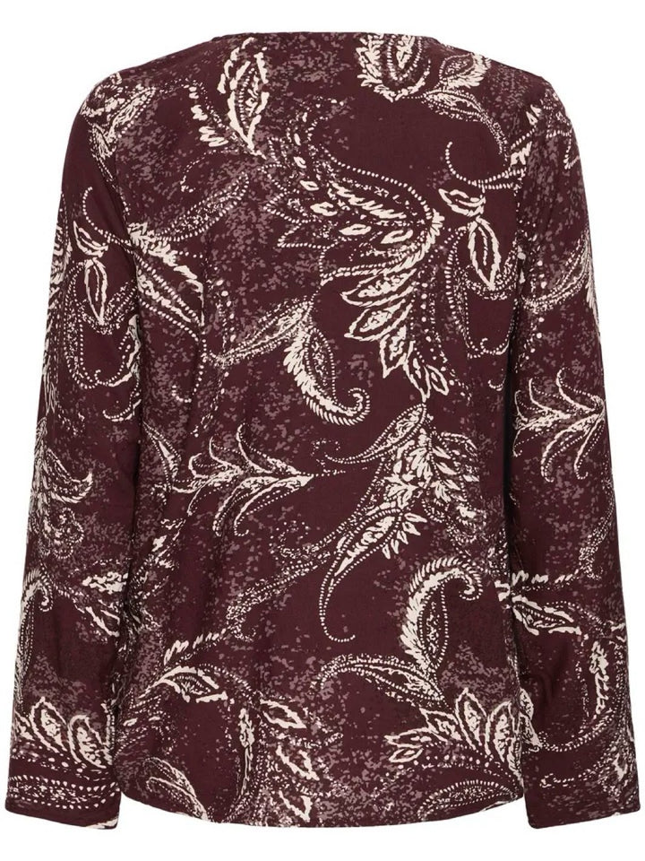 BLUSE FRKIKI PAISLEY FUDGE