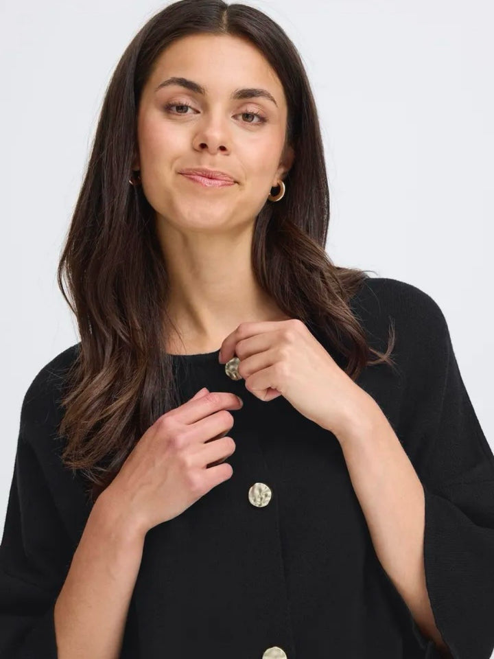 CARDIGAN FRSALLY BLACK