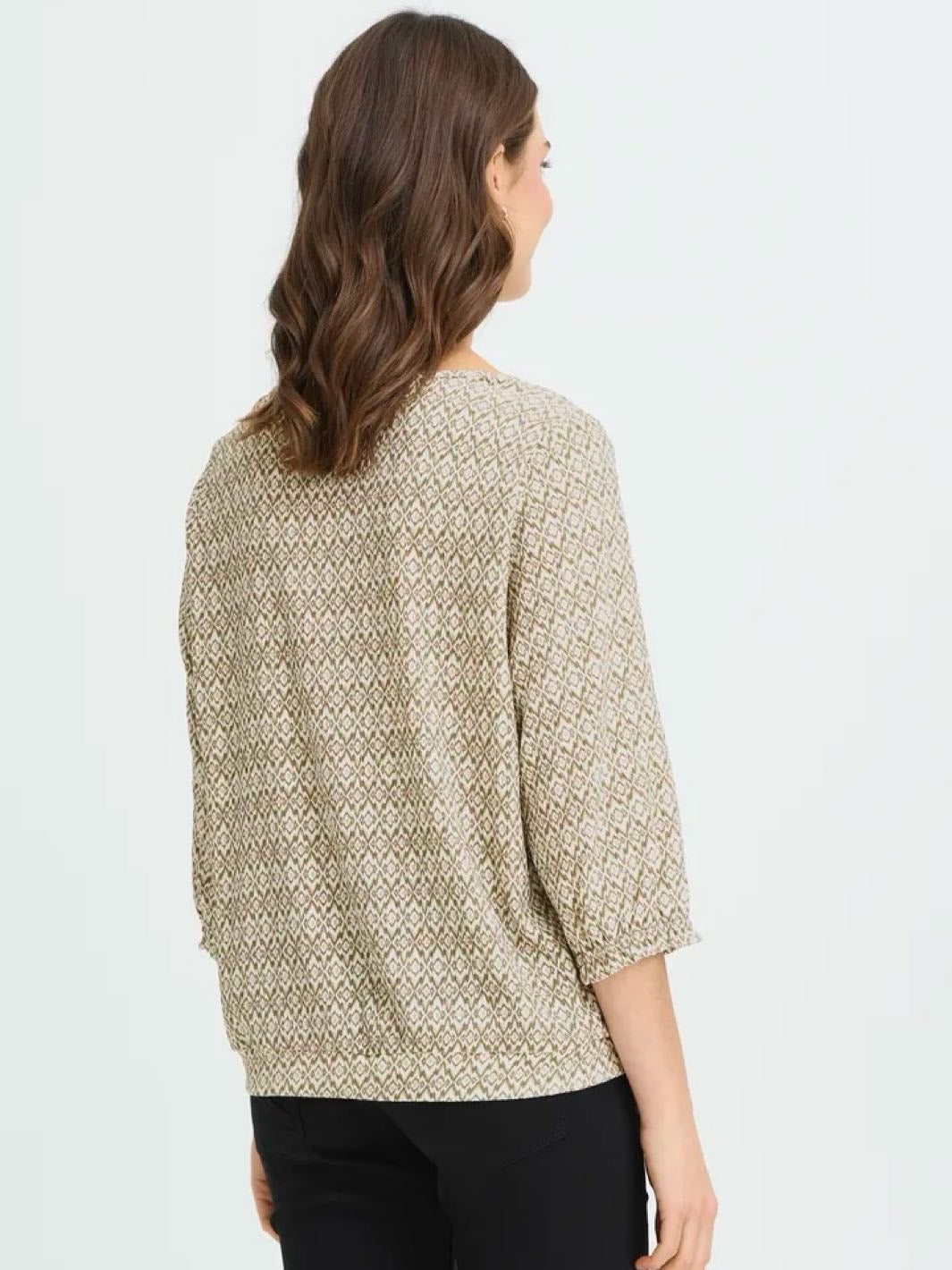 TOPP FRSLOANE ETHNIC LINES SMOKEY OLIVE