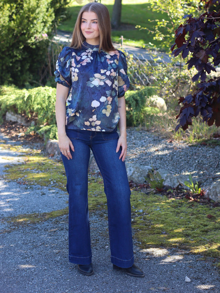 BLUSE EMMELI LUN NAVY