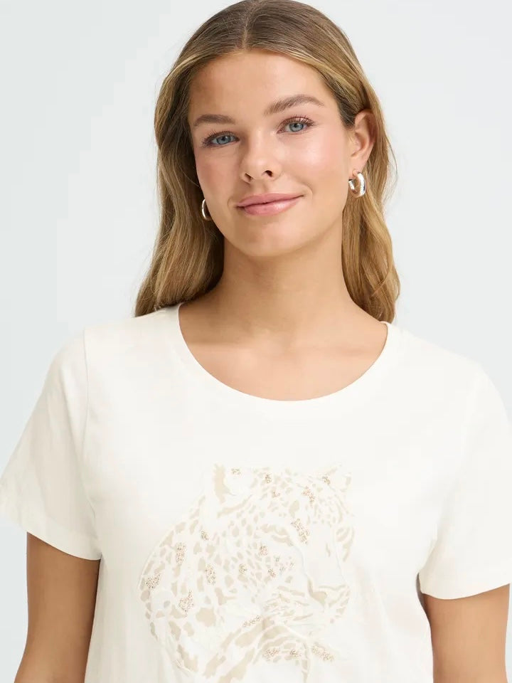 T-SKJORTE FREVANI WHISPER WHITE