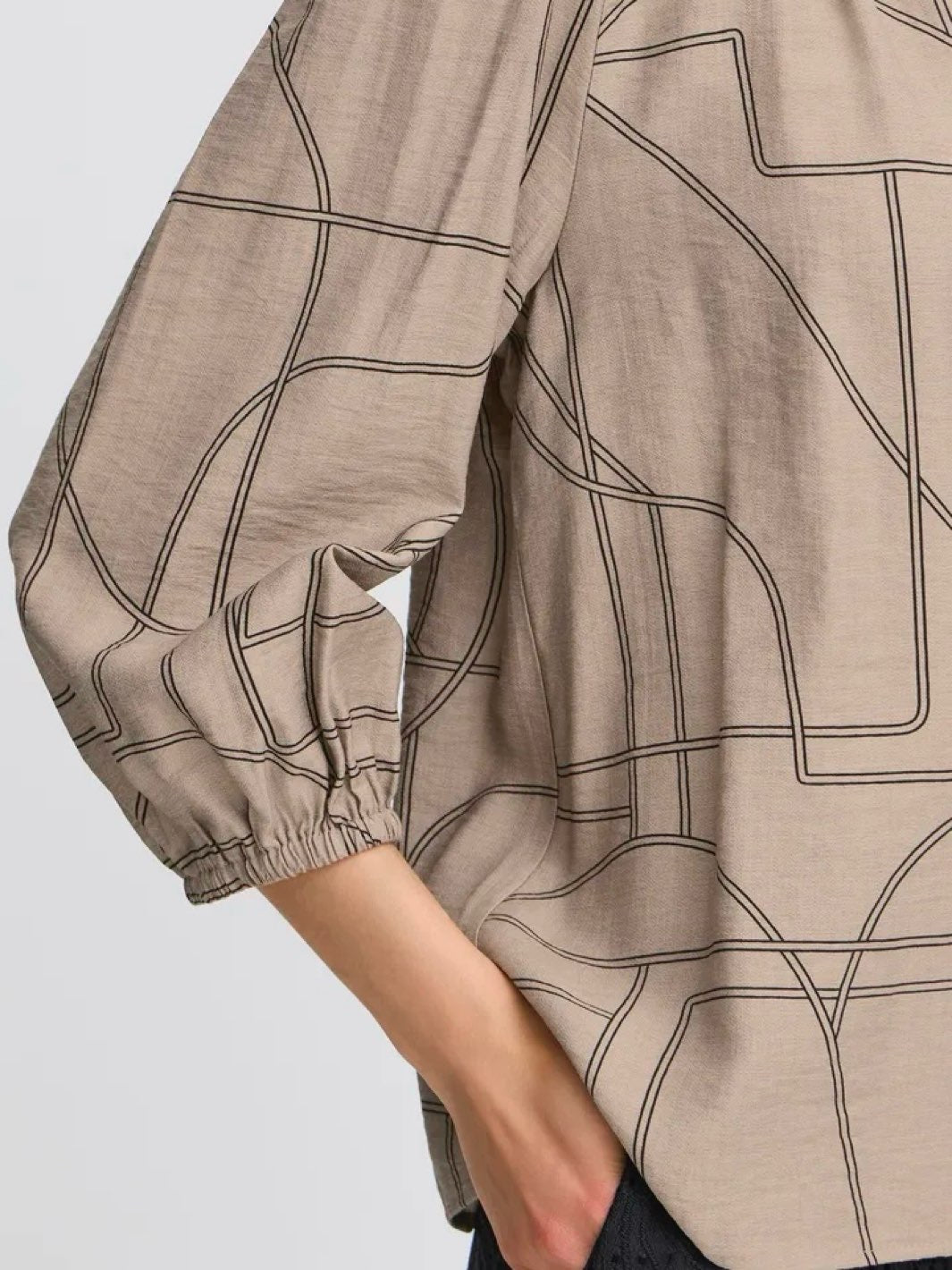 BLUSE FRDAPHNE DESERT TAUPE