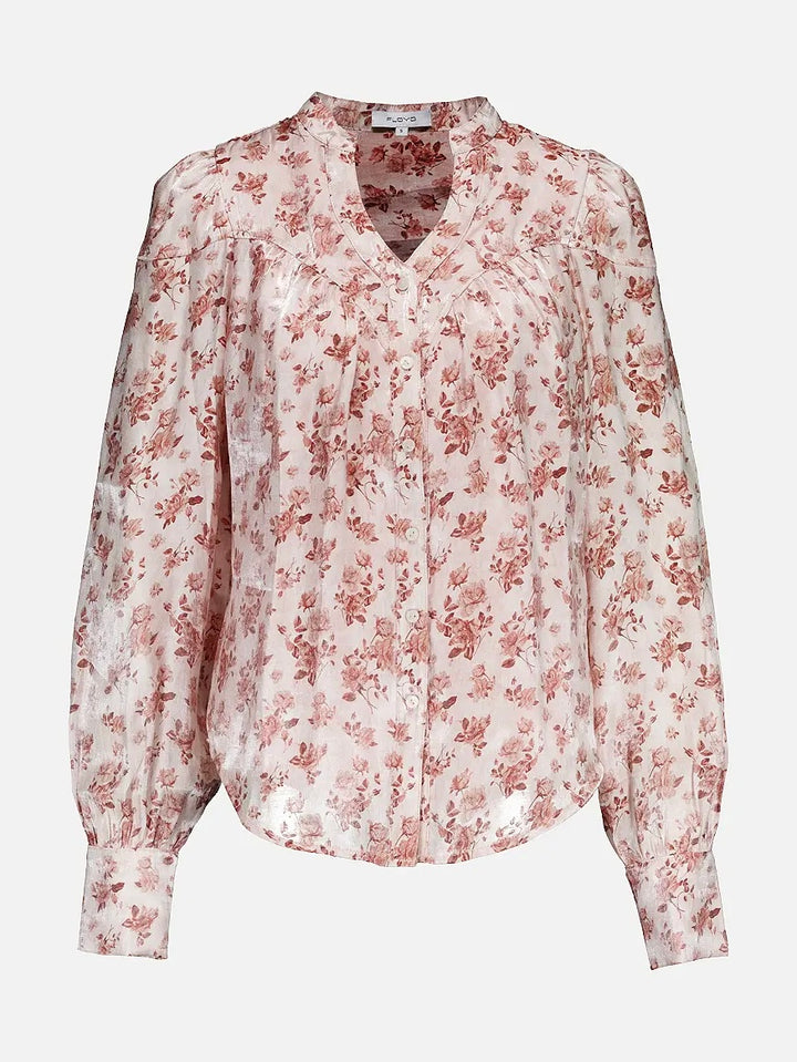 SKJORTE OLIVIA ZANA BRICK