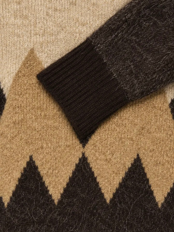 STRIKKEGENSER PZESTEL BEIGE MELANGE