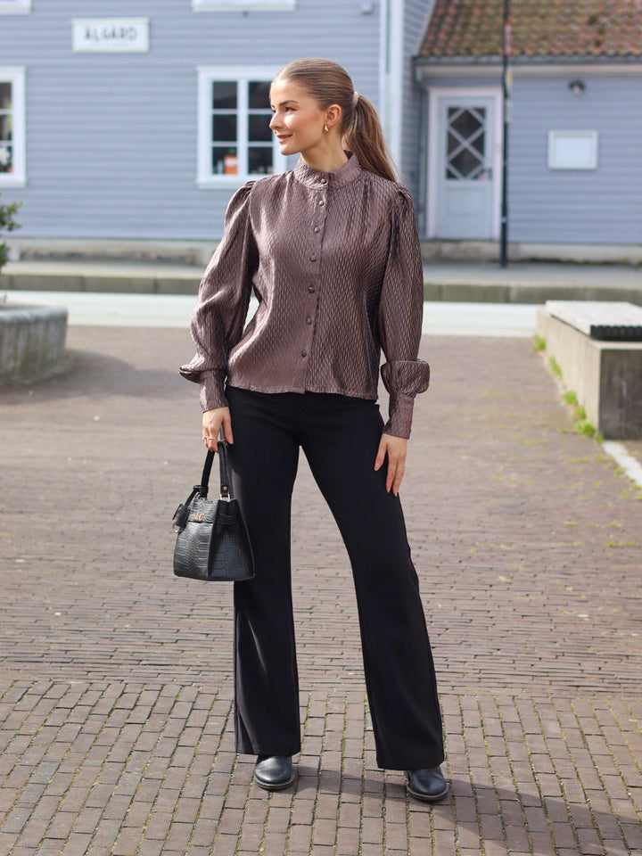 BLUSE HENRIKA WARM TAUP