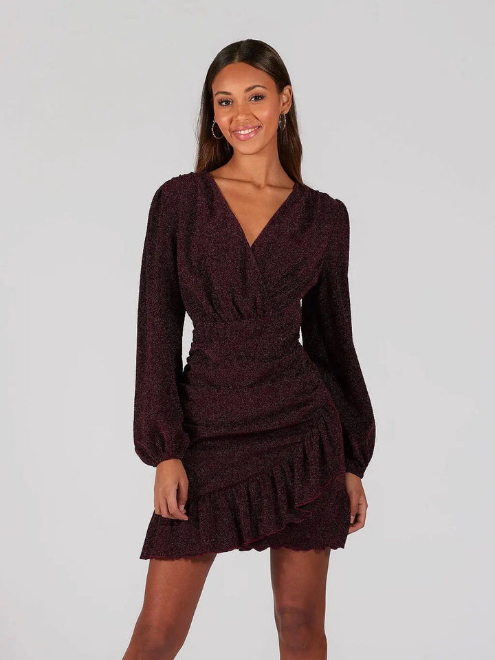 KJOLE ALYSSA SPARKLE BROWN