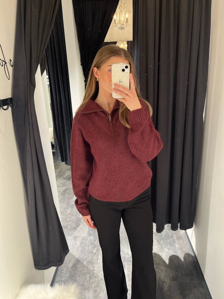 STRIKKEGENSER IHKAMARA MAROON
