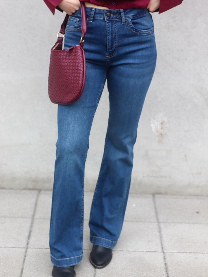 JEANS PZBESSIE BOOTCUT MEDIUM BLUE