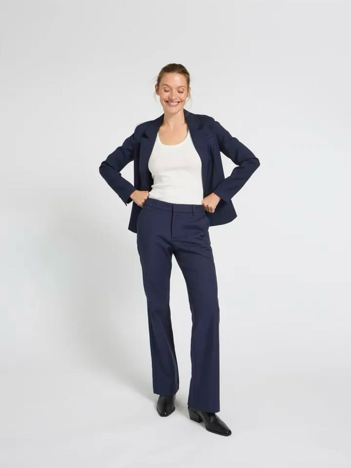 BUKSE PZBINDY BOOTCUT NAVY